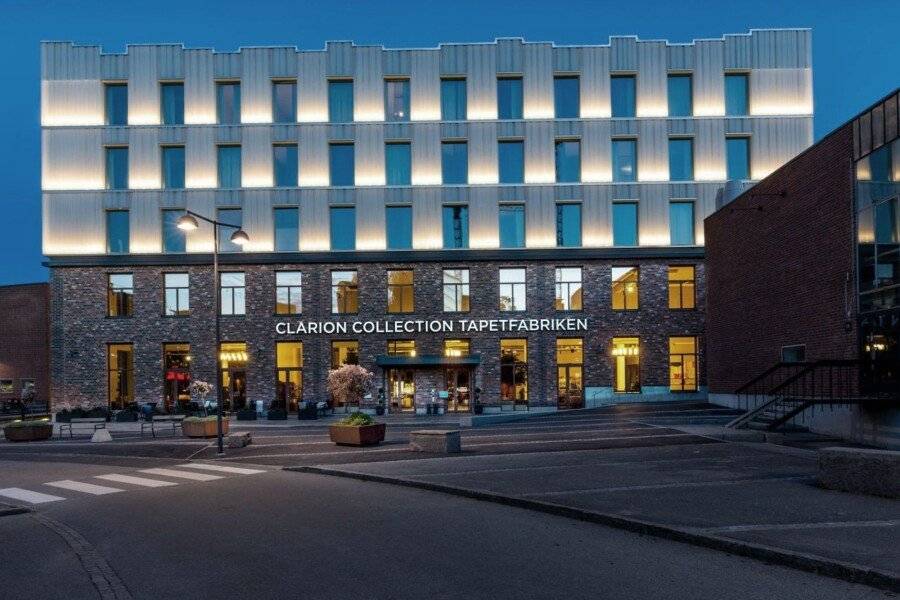 Clarion Collection Hotel Tapetfabriken hotel facade