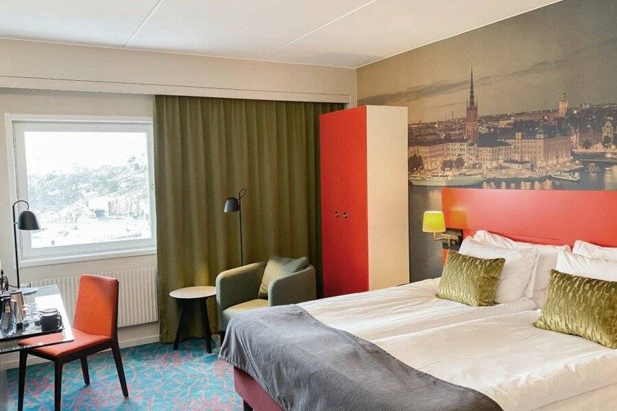 ProfilHotels Nacka hotel bedroom