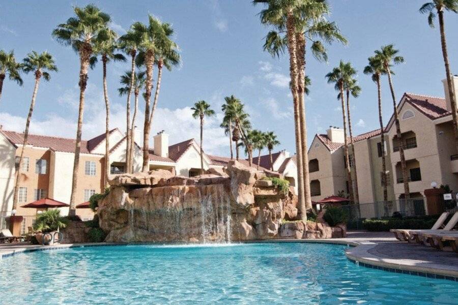 Holiday Inn Club Vacations at Desert Club Resort, an IHG Hotel facade,outdoor pool