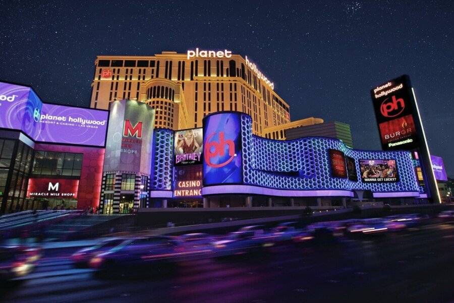 Planet Hollywood Resort & Casino , facade, casino