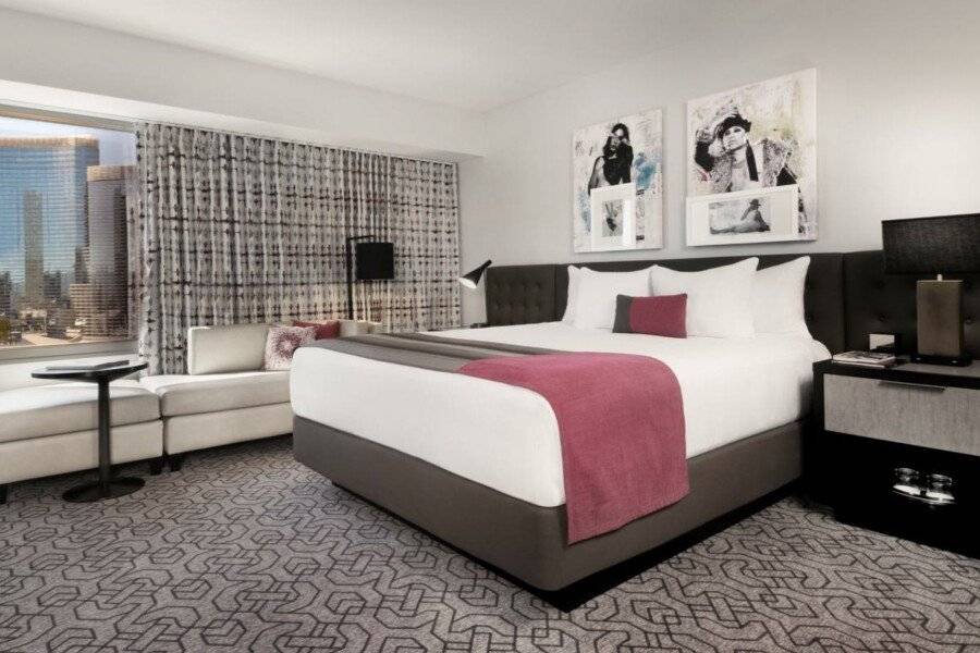 Planet Hollywood Resort & Casino hotel bedroom