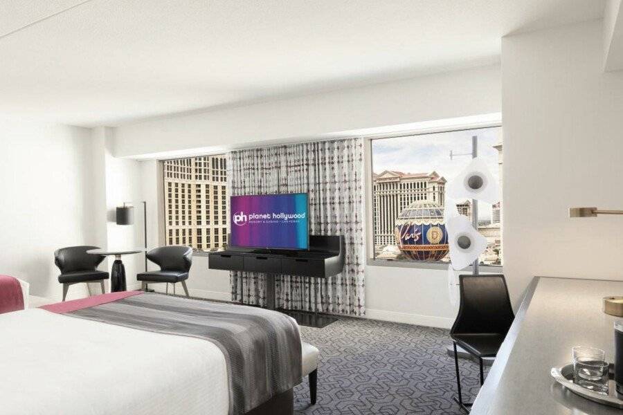 Planet Hollywood Resort & Casino hotel bedroom