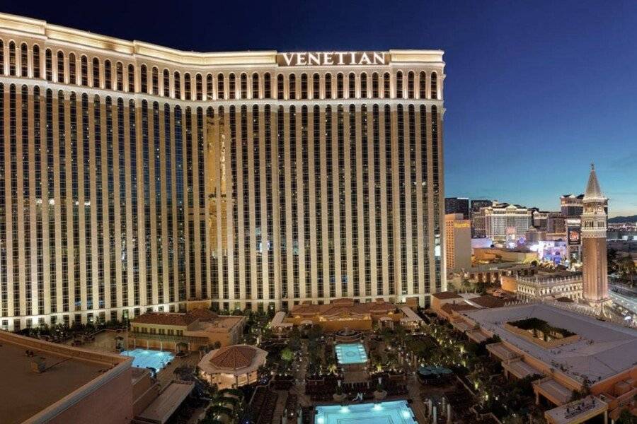 The Venetian® Resort facade, outdoor pool