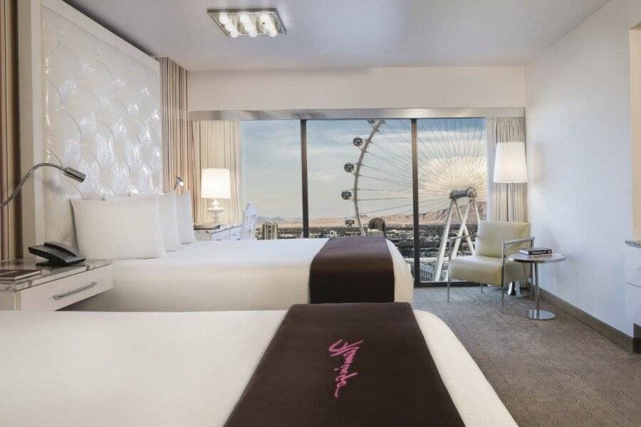 Flamingo Hotel & Casino hotel bedroom,ocean view