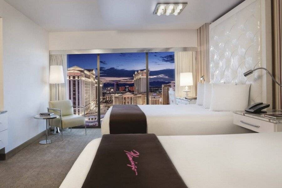 Flamingo Hotel & Casino hotel bedroom,ocean view