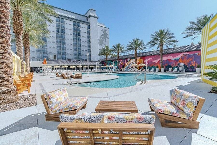 OYO Hotel and Casino outdoor pool,hotel facade