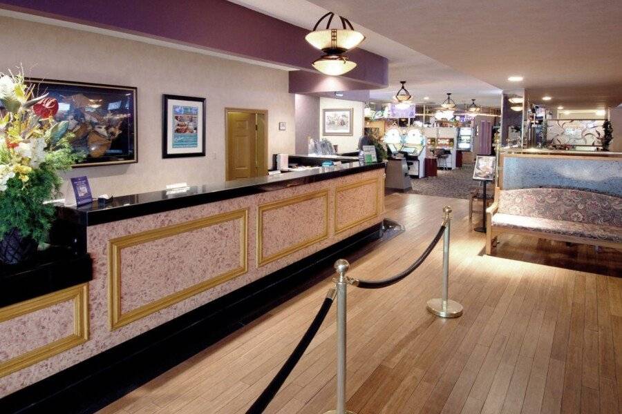 Mardi Gras Hotel & Casino lobby,front desk,casino,