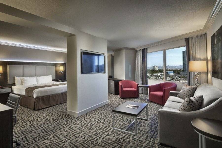 The STRAT Hotel, Casino & Tower hotel bedroom