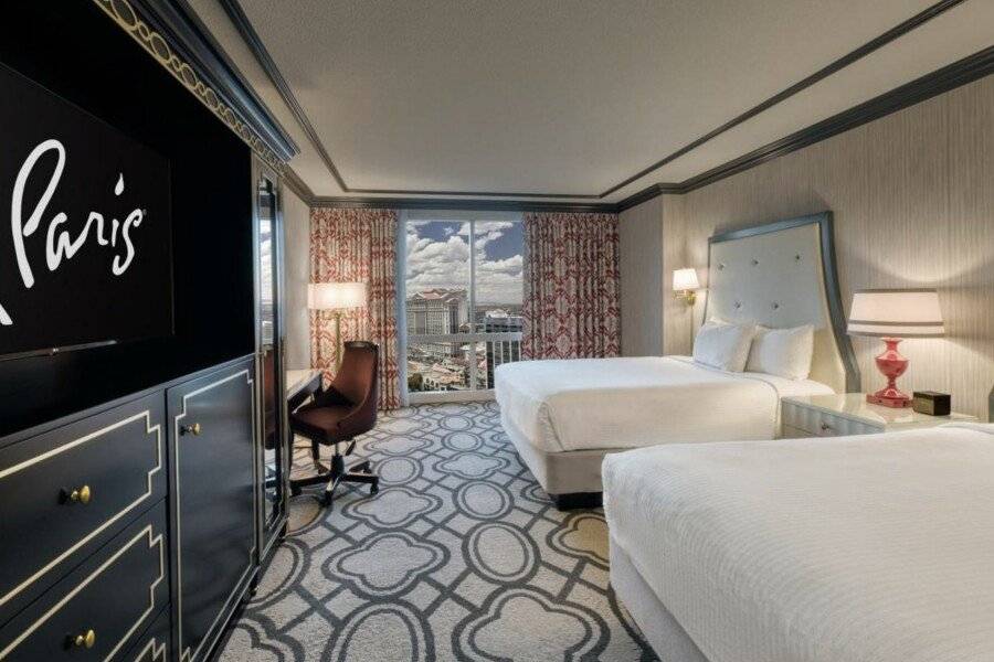 Paris Hotel & Casino hotel bedroom