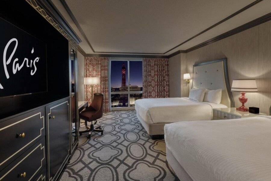 Paris Hotel & Casino hotel bedroom