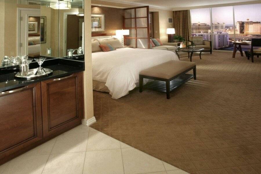 The Signature at MGM Grand - All Suites hotel bedroom