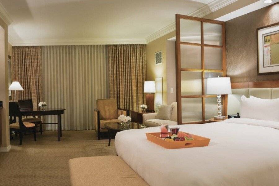 The Signature at MGM Grand - All Suites hotel bedroom