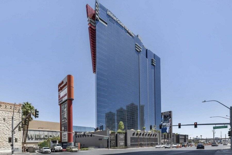 Hilton Grand Vacations Club Elara Center Strip Las Vegas facade