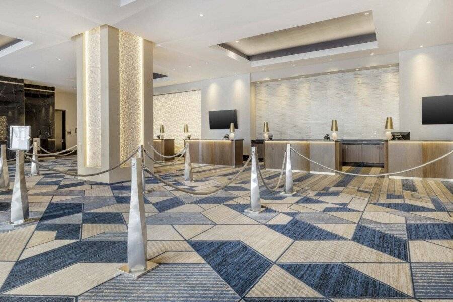 Hilton Grand Vacations Club Elara Center Strip Las Vegas lobby,front desk,