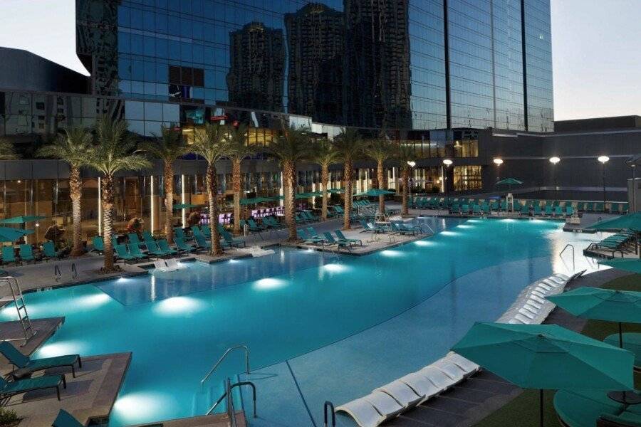 Hilton Grand Vacations Club Elara Center Strip Las Vegas outdoor pool