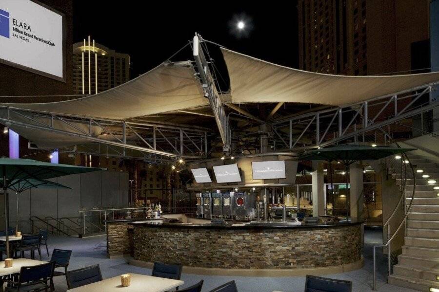 Hilton Grand Vacations Club Elara Center Strip Las Vegas restaurant, bar