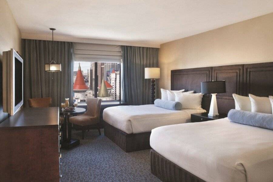 Excalibur hotel bedroom