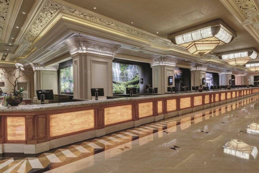 Mandalay Bay lobby,front desk,