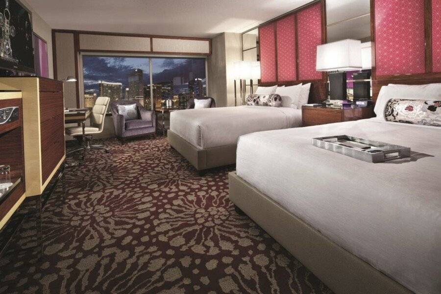 MGM Grand hotel bedroom