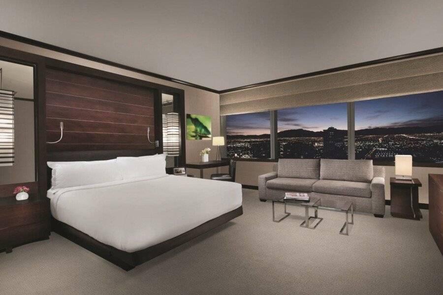 Vdara Hotel & Spa at ARIA hotel bedroom