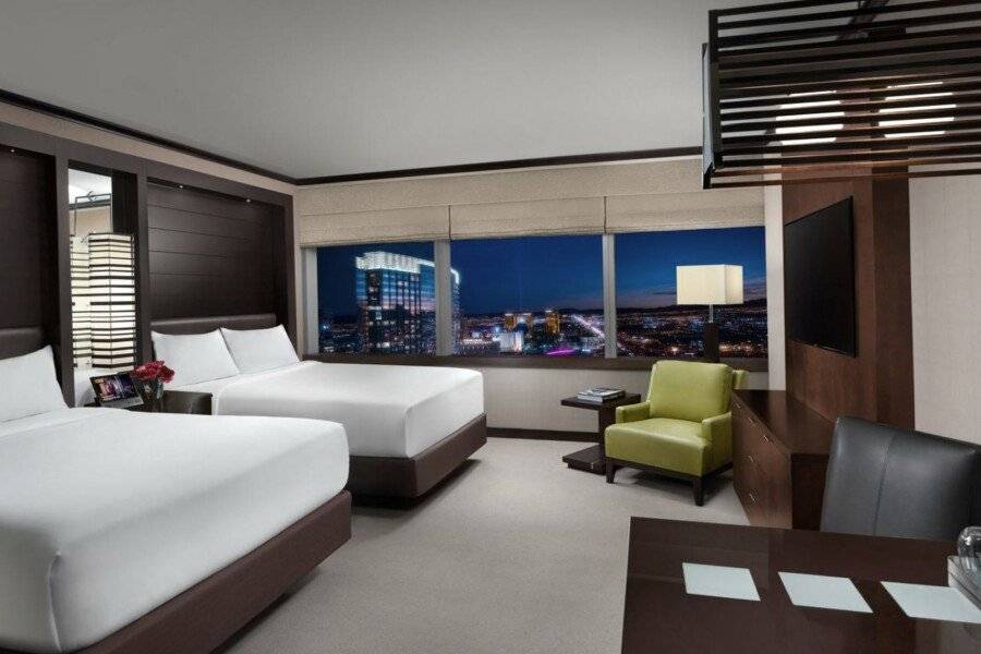 Vdara Hotel & Spa at ARIA hotel bedroom