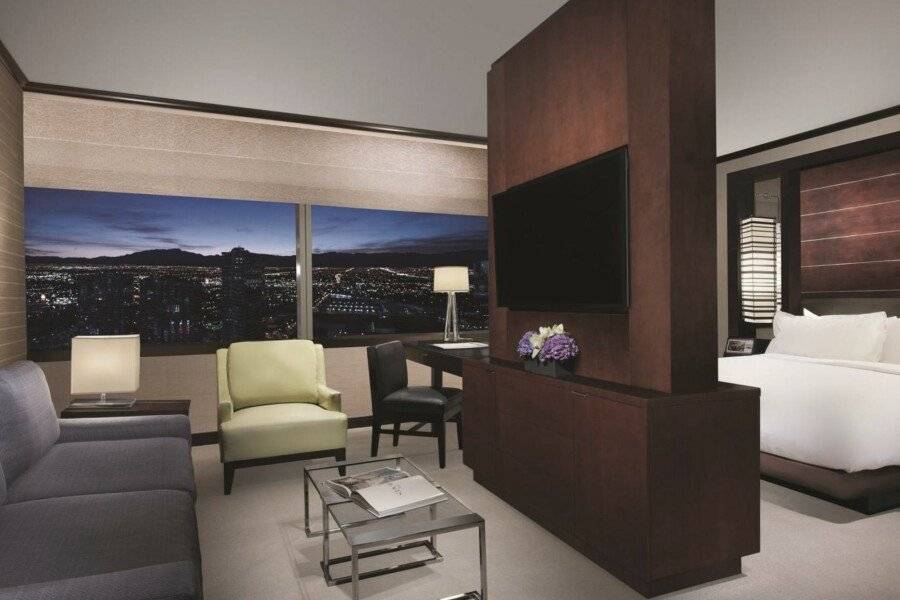 Vdara Hotel & Spa at ARIA hotel bedroom