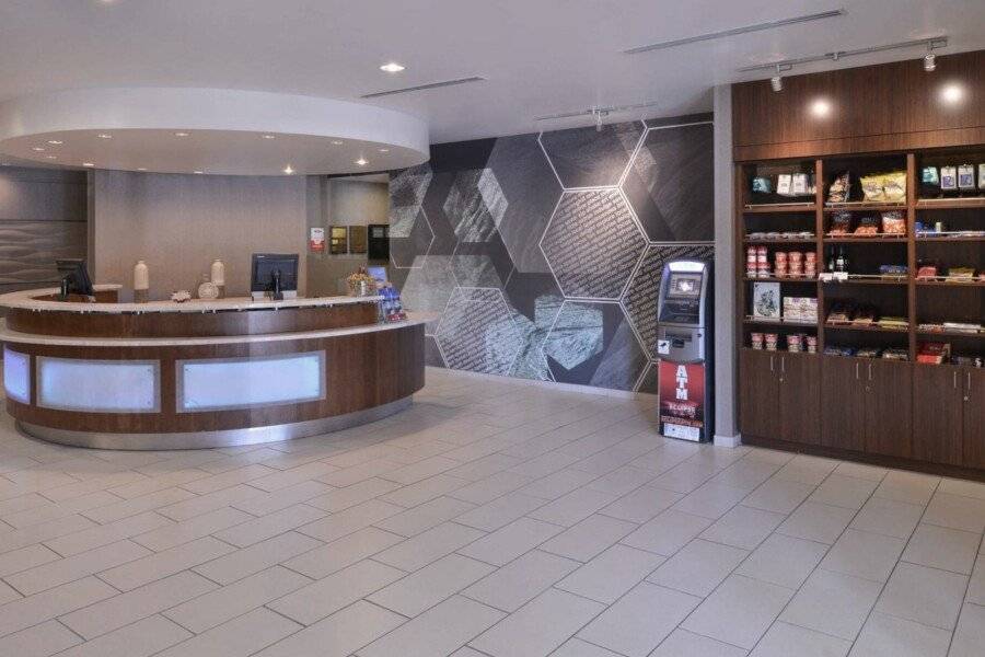 SpringHill Suites Henderson lobby, front desk, restaurant