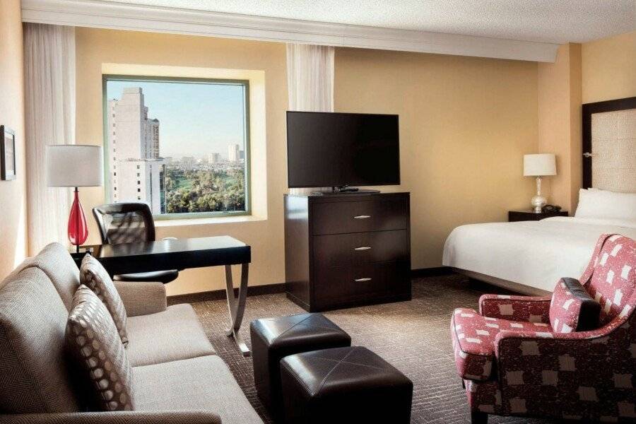 Las Vegas Marriott hotel bedroom