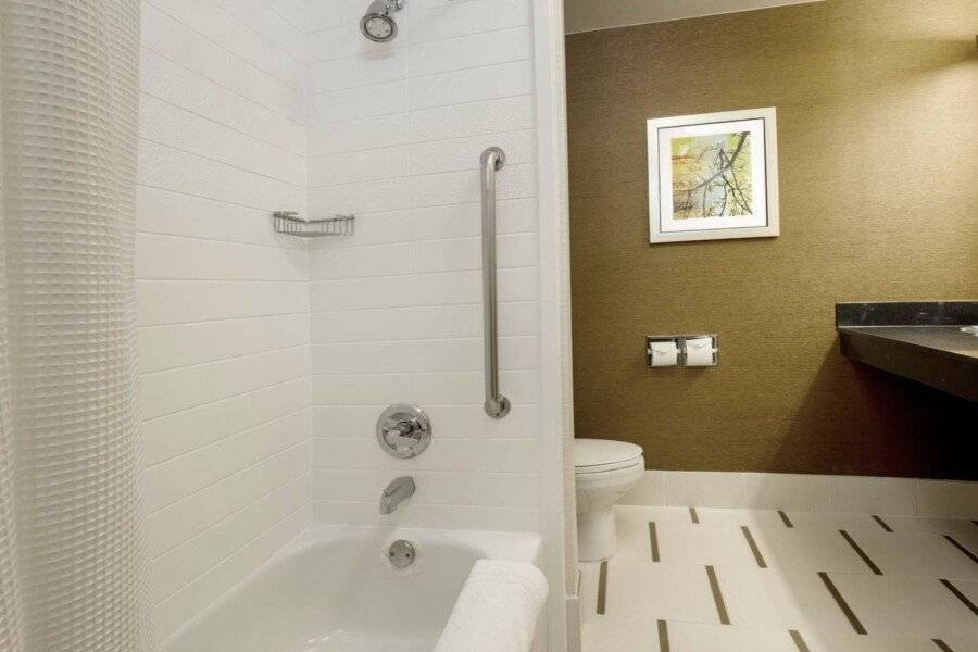 Fairfield by Marriott Inn & Suites Stadium Area bathtub,