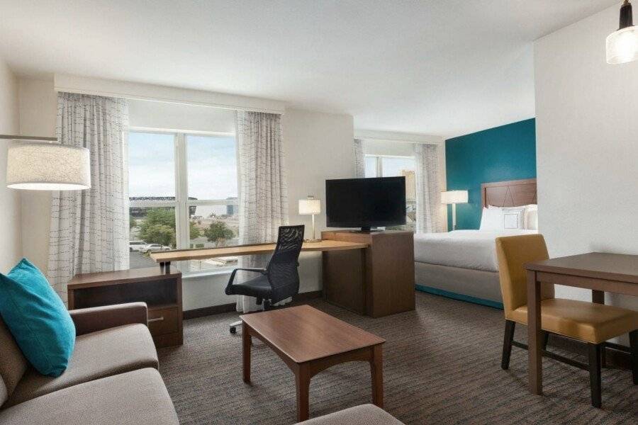 Residence Inn By Marriott Stadium Area hotel bedroom