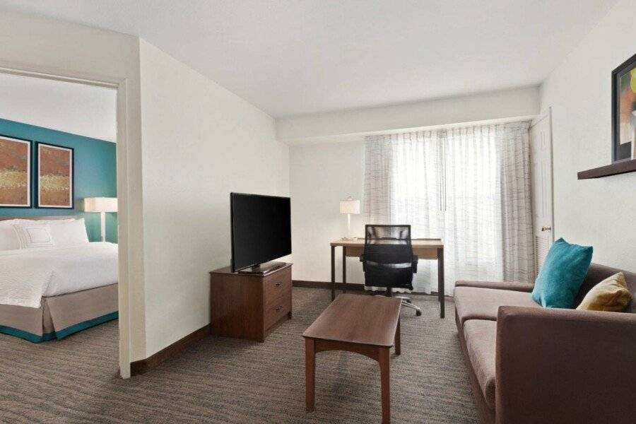 Residence Inn By Marriott Stadium Area hotel bedroom