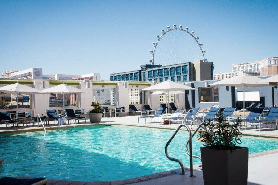 The Platinum Hotel rooftop pool, outdoor pool