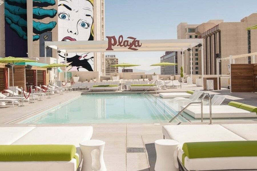 Plaza Hotel & Casino rooftop pool, outdoor pool