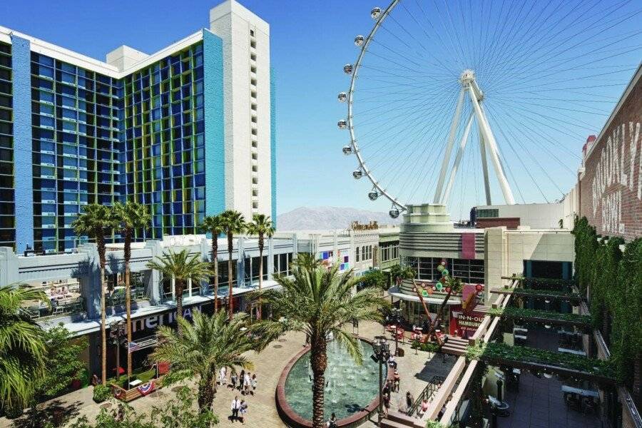 The LINQ Hotel and Casino facade