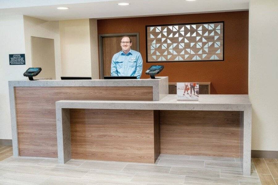 Candlewood Suites - - E Tropicana, an IHG Hotel front desk, lobby, 