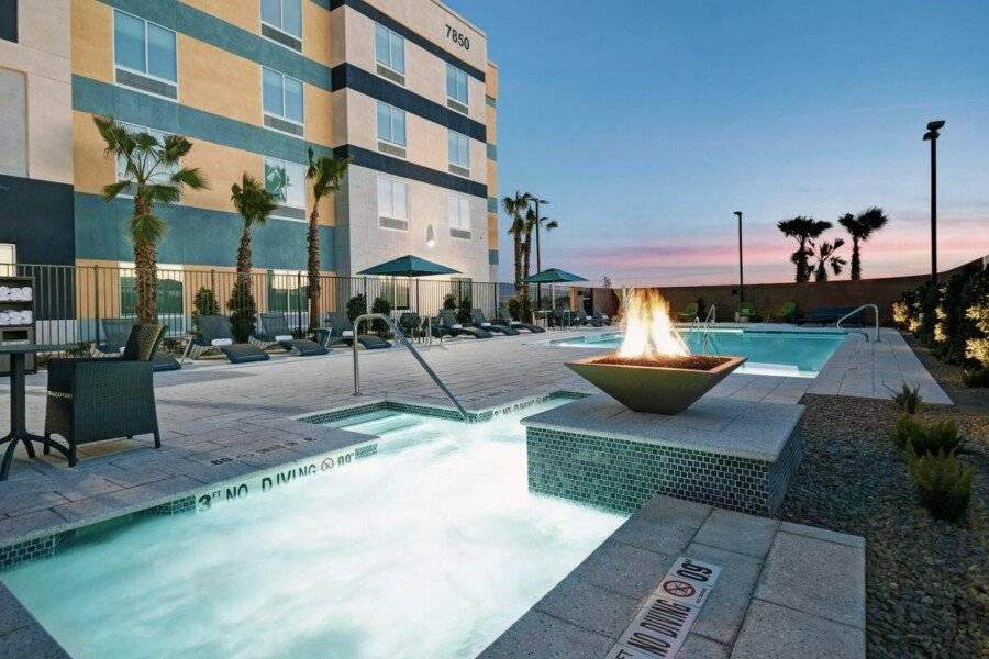 Hampton Inn Strip South, NV 89123 facade,outdoor pool