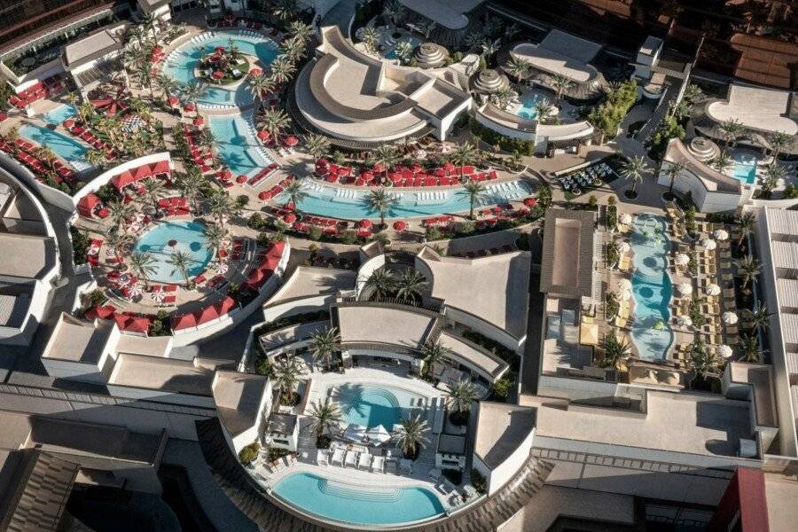 Las Vegas Hilton At Resorts World infinity pool,outdoor pool,spa,pool