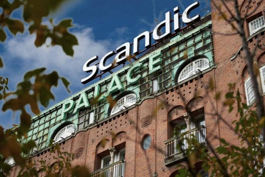 Scandic Palace Hotel facade