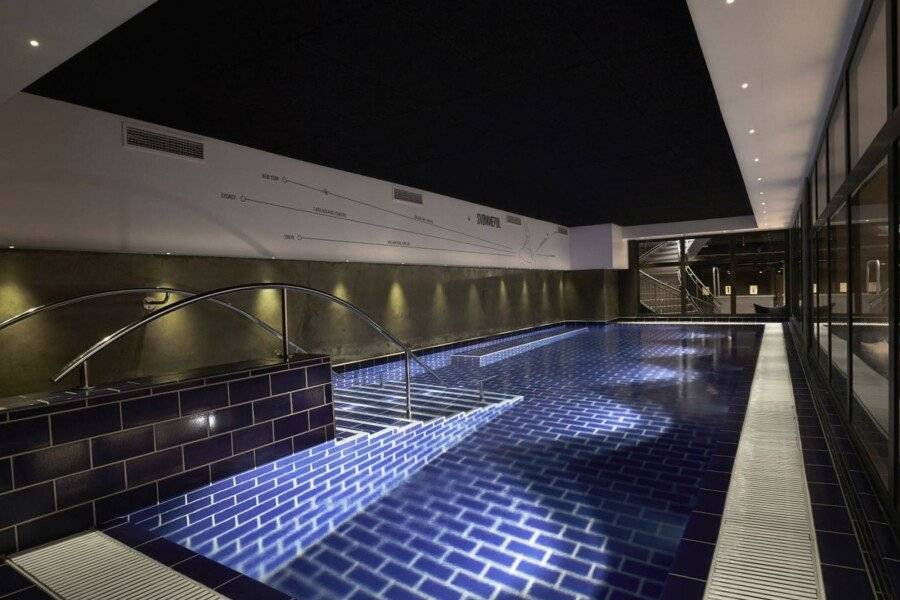 Steel House indoor pool,spa