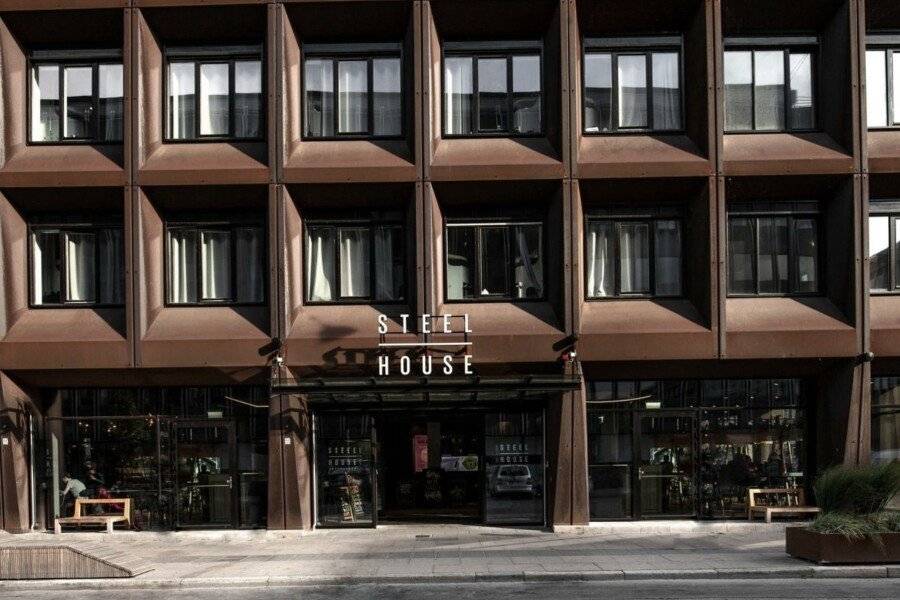 Steel House hotel facade