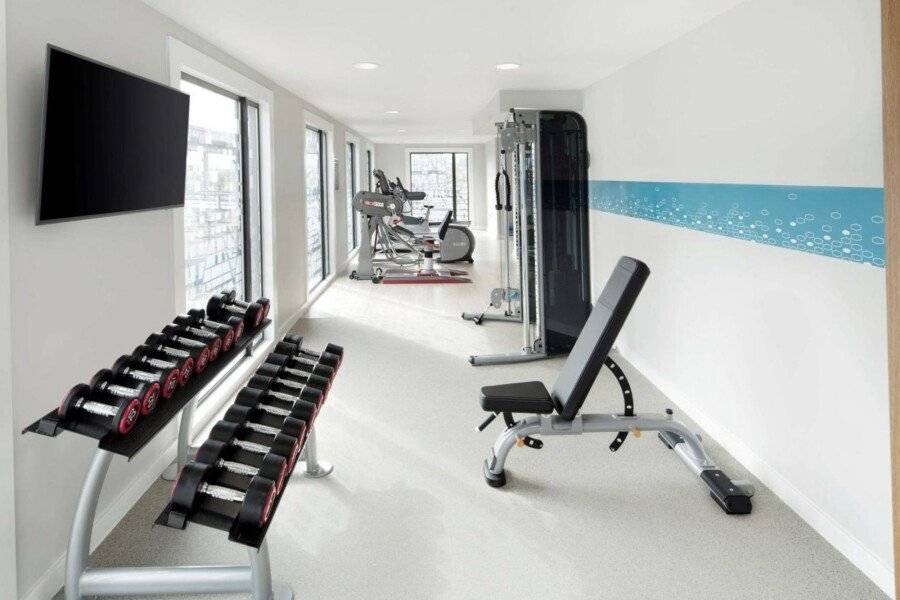 Hampton By Hilton Docklands fitness centre