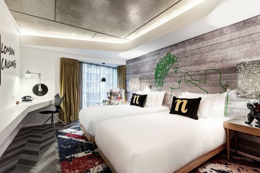 nhow hotel bedroom