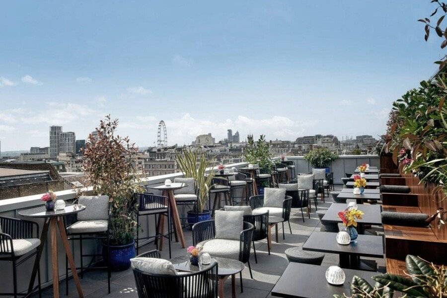 AMANO Covent Garden rooftop pool, restaurant, bar, ocean view