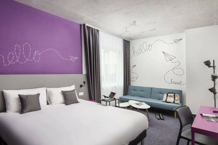 ibis Styles Budapest Airport hotel bedroom