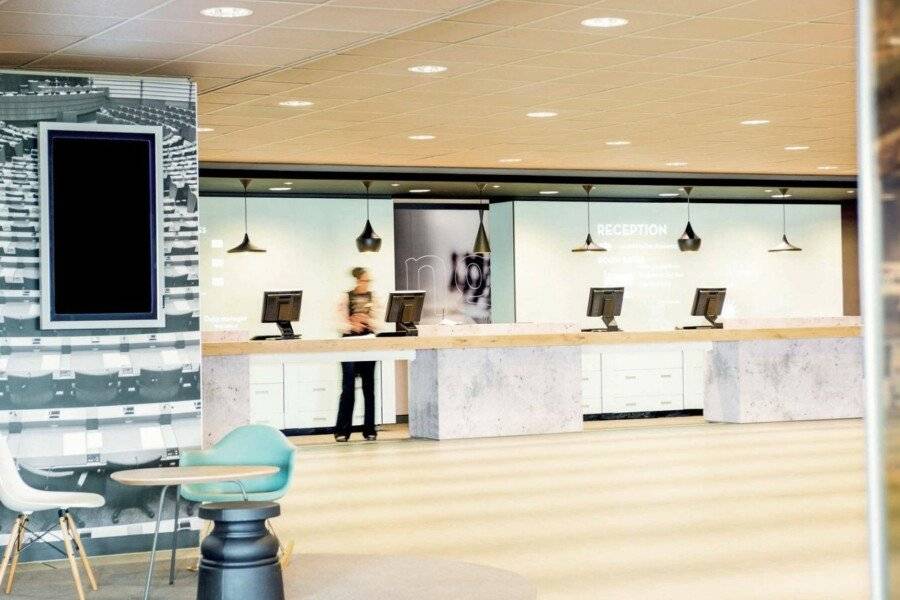 Ibis Schiphol Amsterdam Airport front desk, lobby, meeting room