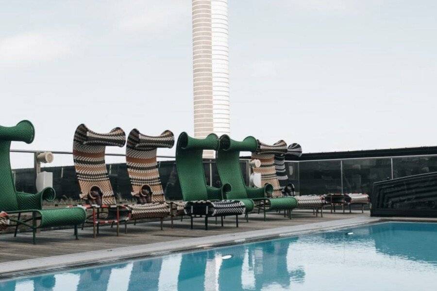 Clarion Arlanda Airport rooftop pool