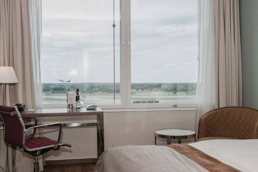 Clarion Arlanda Airport hotel bedroom,ocean view