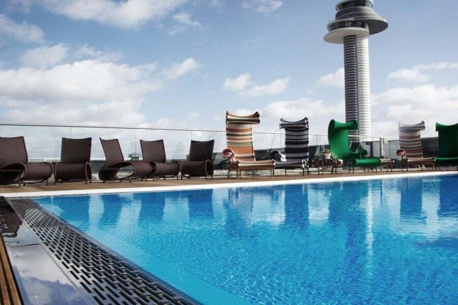 Clarion Arlanda Airport rooftop pool