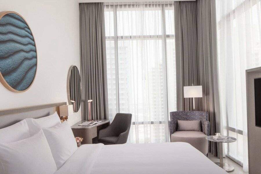 The First Collection at Jumeirah Village Circle hotel bedroom