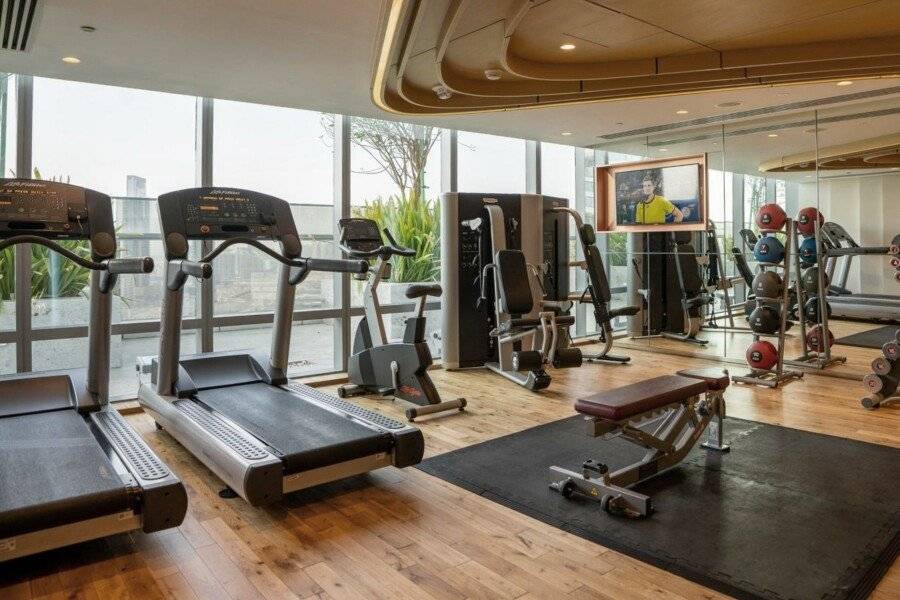 The First Collection at Jumeirah Village Circle fitness centre